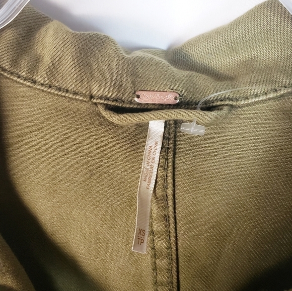 FREE PEOPLE Willow denim jacket NWT - Picture 4 of 6